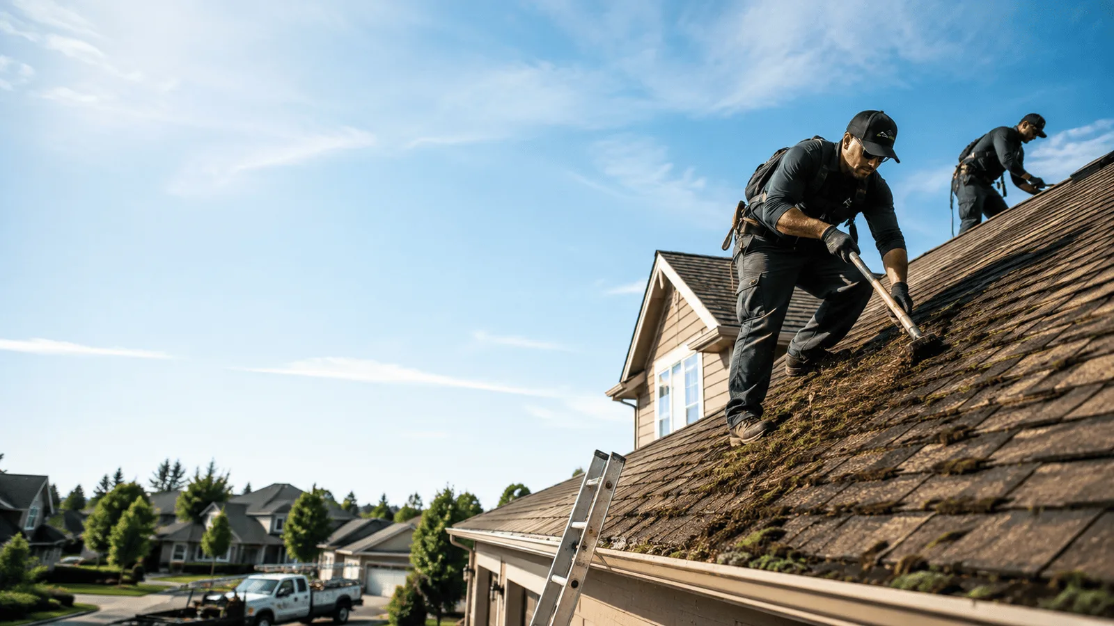 Roof Moss Removal in Corona, CA near me
